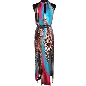 white christmas dresses Crochet Maxi Cover-Up Dress main image 1